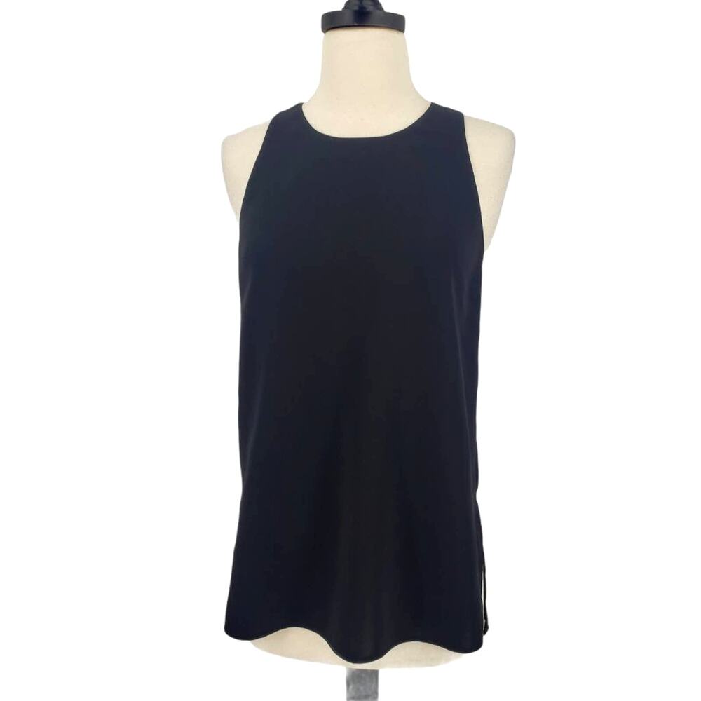 Vince Black Edgy Tank Top – Size Small
